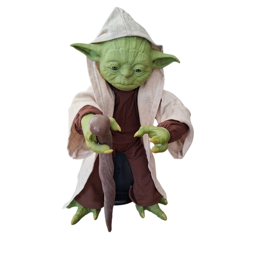 Interactive Animated Yoda Talking & Moving Star Wars Figure 16" - Picture 6 of 15